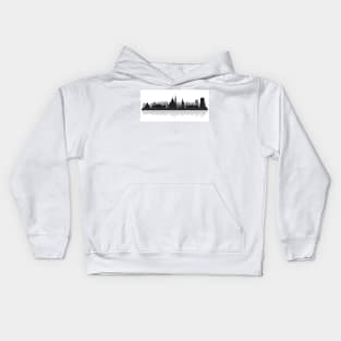 Ottawa Black/White City Scape Kids Hoodie